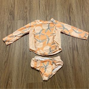 Baby girl swimsuit size 12m